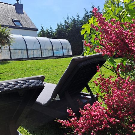 Villa bord de mer avec piscine et jacuzzi Pénestin Extérieur photo